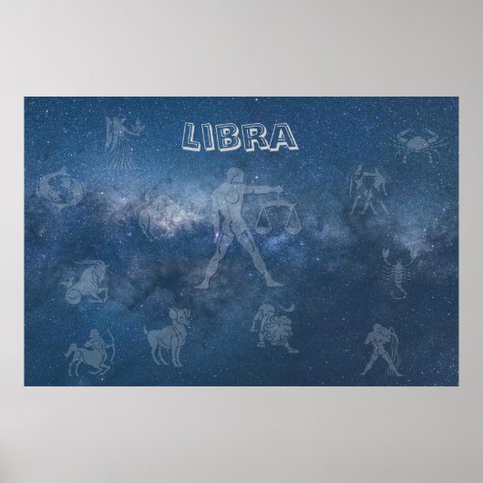 Transparente Libra Poster (Vorne)