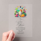 Transparente mexikanische Fiesta Taco 'Bout a Show Acryleinladungen (Insitu (Handheld))