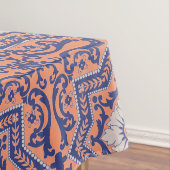 Transparente Monogramm Azulejo Art-Tischdecke Tischdecke (Beispiel)