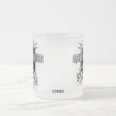 TRANSPARENTE MUG-ANTENNEN MATTGLASTASSE (Mittel)