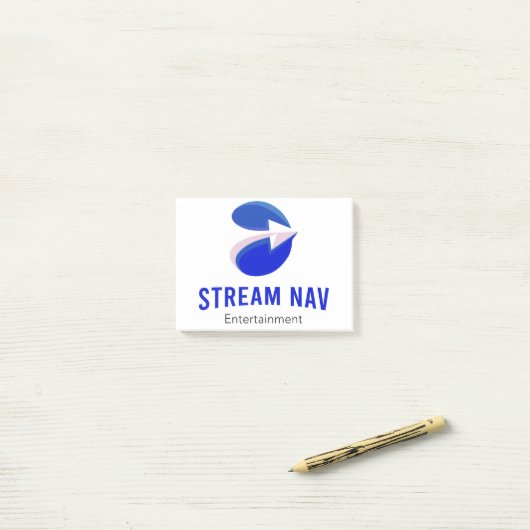 Transparente neue post-it klebezettel (Auf Schreibtisch)