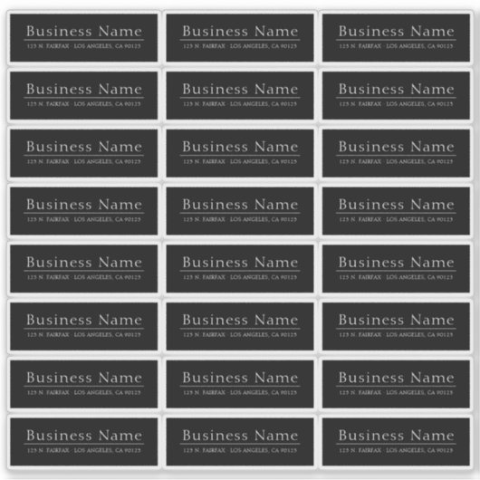 Transparente oder undurchsichtige wasserdichte Rüc Aufkleber (Vorderseite)