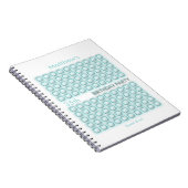 Transparente Plätze 35. Geburtstagsparty Gästebuch Notizblock (Rechte Seite)