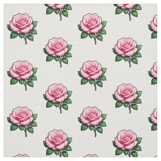 Transparente Rosa-Blume Stoff (Muster)