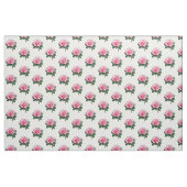 Transparente Rosa-Blume Stoff (Fat Quarter (45,7 x 55,9 cm))