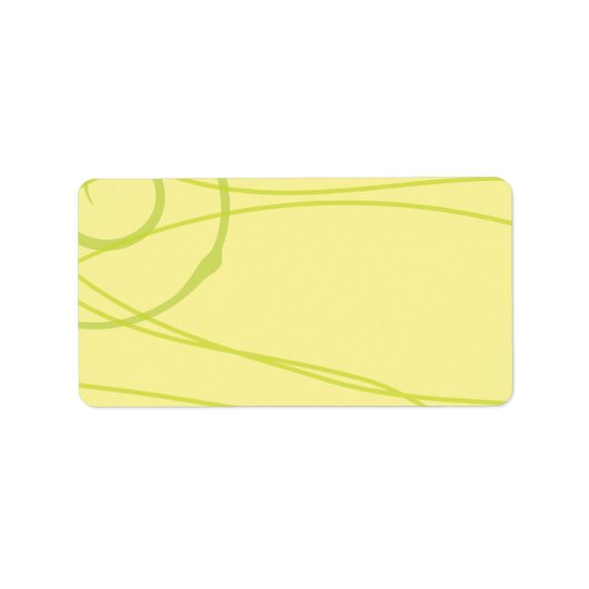 Transparente Rose Bat Mitzvah Rücksendeadresse Adressaufkleber (Vorne)