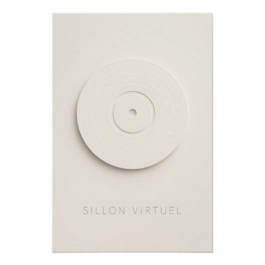 Transparente Vinyl - Poster (Vorderseite)