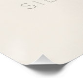 Transparente Vinyl - Poster (Ecke)