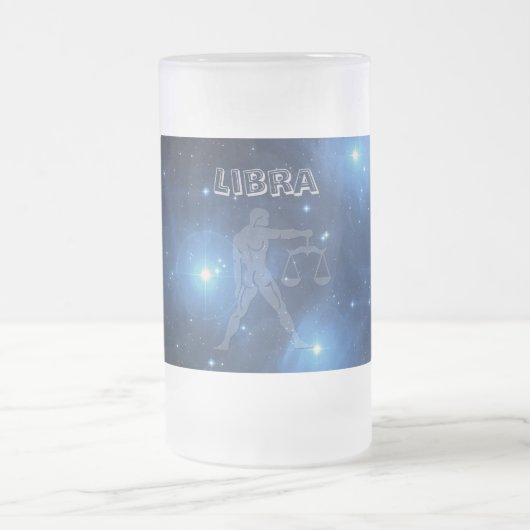 Transparente Waage Mattglas Bierglas (Mittel)