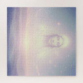 Transparenter Angelic Male Spirit erscheint in Sky Puzzle (Horizontal)