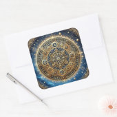 transparenter Aufkleber mit ej gold (Umschlag)