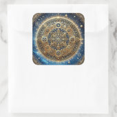 transparenter Aufkleber mit ej gold (Tasche)