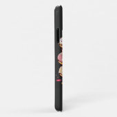 Transparenter Donuts-Sticker Case-Mate iPhone Hülle (Hinten/Rechts)