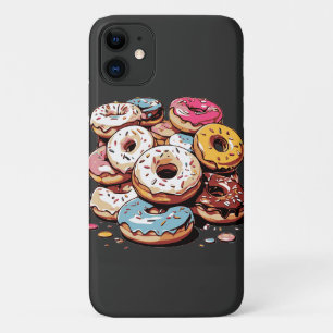 Transparenter Donuts-Sticker Case-Mate iPhone Hülle