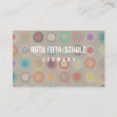 Transparenter Hintergrund für hellgraue Visitenkar Visitenkarte (Rückseite)