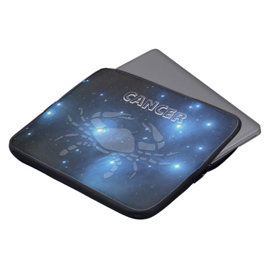 Transparenter Krebs Laptopschutzhülle (Vorne Oben)