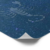 Transparenter Krebs Poster (Ecke)