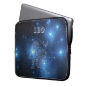 Transparenter Löwe Laptopschutzhülle (Vorderseite Links)