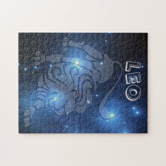 Transparenter Löwe Puzzle (Horizontal)