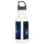Transparenter Schütze Trinkflasche (Rückseite)