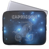 Transparenter Steinbock Laptopschutzhülle (Vorderseite)