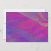 Transparenter Stern-jüdisches Baby, das Einladung (Rückseite)