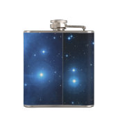 Transparenter Wassermann Flachmann (Rückseite)