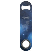 Transparenter Widder Speedflaschenöffner (Vorderseite)