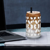 Transparentes Blechglas - bearbeitbare PNG-Textur Dosenglas