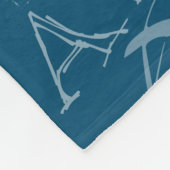 Transparentes Drehen wiederholt Ashley Wählen Sie Fleecedecke (Ecke)