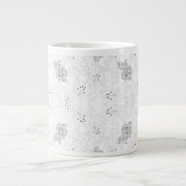 Transparentes Gitter-Overlay – Editierbare PNG-Tex Jumbo-Tasse