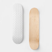 Transparentes Gitter-Textur-Overlay – editierbare Skateboard (Vorderseite)