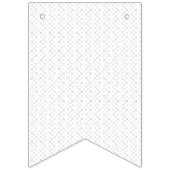Transparentes Gitter-Textur-Overlay – editierbare Wimpelkette (Zweite Fahne)