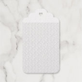 Transparentes Grid PNG | Texturüberlagerung bearbe Geschenkanhänger (Rückseite)