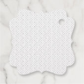 Transparentes Grid PNG | Texturüberlagerung bearbe Geschenkanhänger (Rückseite)