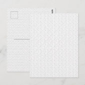 Transparentes Grid PNG | Texturüberlagerung bearbe Postkarte (Vorne/Hinten)