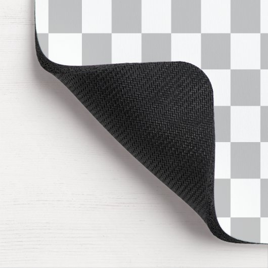 Transparentes Hintergrundmousepad, Schachbrett. In Mousepad (Ecke)