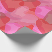 Transparentes Muster hören Geschenkpapier (Ecke)