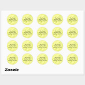 Transparentes Rose Rücksendeadresse Sticker Siegel (Blatt)