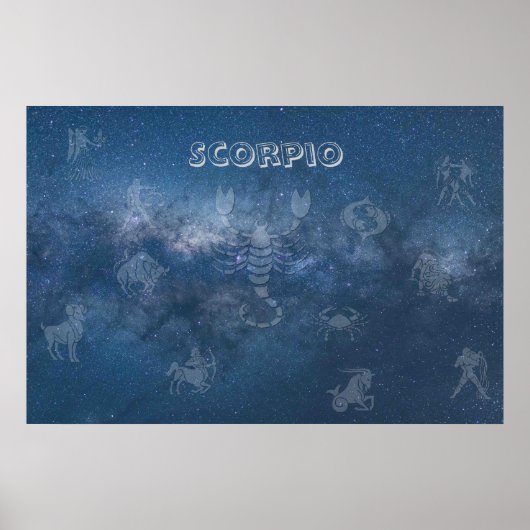 Transparentes Skorpio Poster (Vorne)
