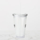 Transparentes System-Check Acryltrinkbecher (Rechts)