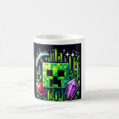Transparentes, von Minecraft Inspiriert Cup-Design Kaffeetasse (Mittel)
