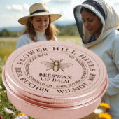 Transparentes wasserdichtes Lippenschutzschild 1,8 Aufkleber