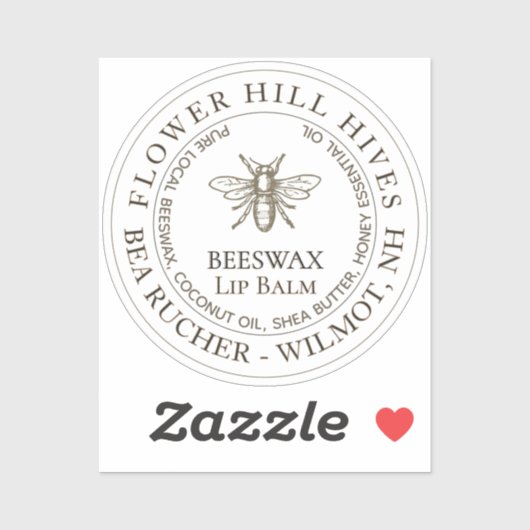 Transparentes wasserdichtes Lippenschutzschild 1,8 Aufkleber (Blatt)