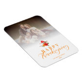 Transparenzfreudiges Thanksgiving-Foto Magnet (Rechte Seite)