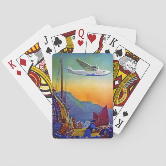 Transpazifische Fahrradkarten Spielkarten (Rückseite)