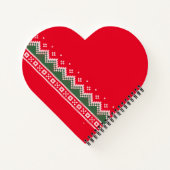 Transplantat Geschenk des Lebens Gezwirnter Weihna Notizblock (Rückseite)