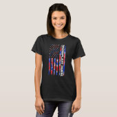 Transplantat Krankenpflege Gefärbte Krawatte Ameri T-Shirt (Vorne ganz)