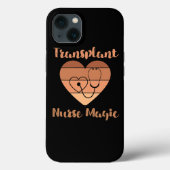 Transplantat Nurse Magic Niere Lung Operation Orga Case-Mate iPhone Hülle (Rückseite)