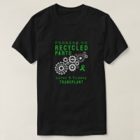 Transplantat recycelte Teile Steampunk-Zahnräder i